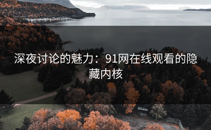深夜讨论的魅力：91网在线观看的隐藏内核